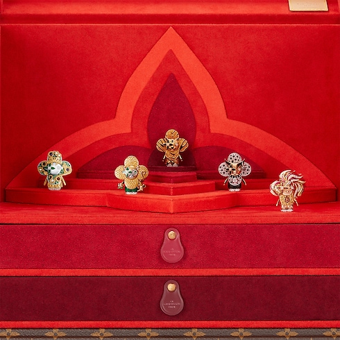 ボワット・ジュワイアリー ヴィヴィエンヌ ゾディアック モノグラム トランク、トラベル & ホーム トランク & ボックス (製品ズーム)