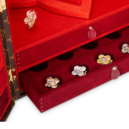 ボワット・ジュワイアリー ヴィヴィエンヌ ゾディアック モノグラム トランク、トラベル & ホーム トランク & ボックス (製品ズーム)