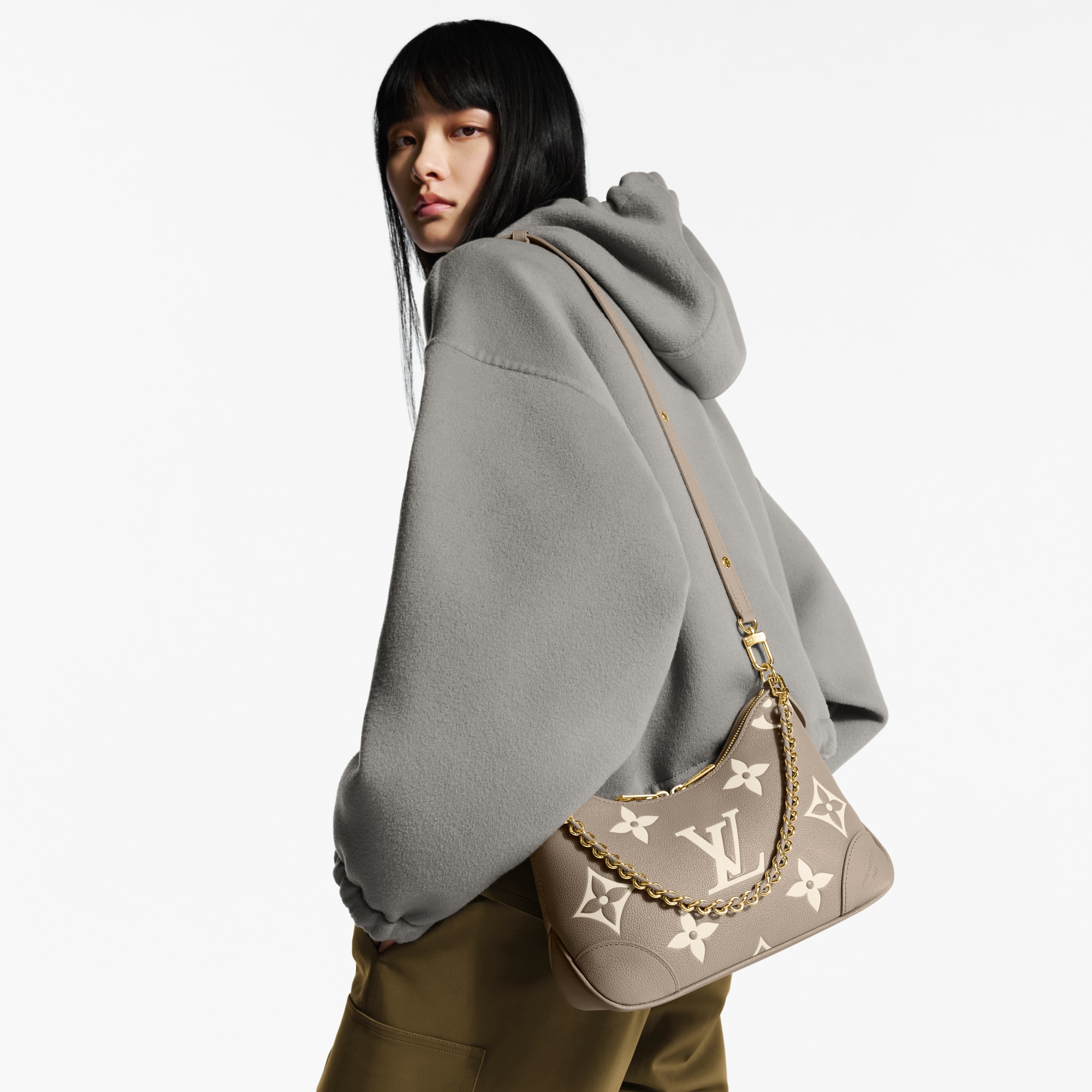 ブーローニュ PM バイカラー モノグラム･アンプラント レザー ウィメンズ バッグ (製品ズーム)