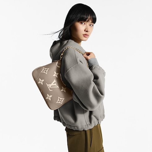 ブーローニュ PM バイカラー モノグラム・アンプラント レザー ウィメンズ バッグ (製品ズーム)