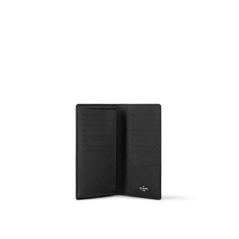 ポルトフォイユ・ブラザ ダミエ・グラフィット バッグ・財布・小物 レザーグッズ・パーソナライゼーション (製品ズーム)