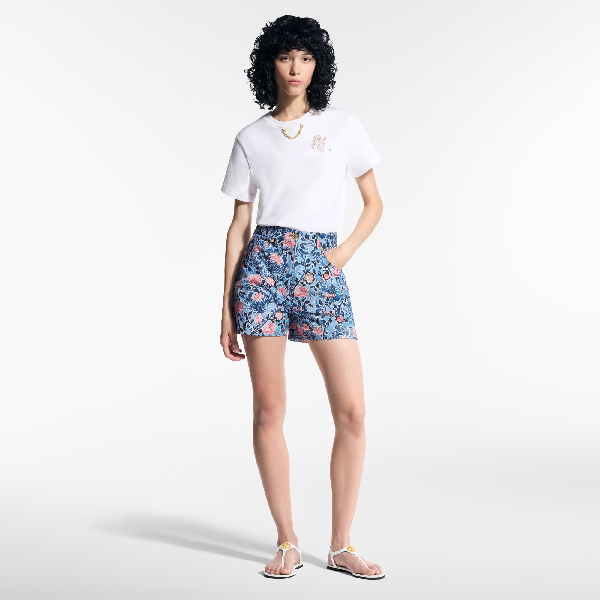 ブロイダリー LV Tシャツ  ウィメンズ ウェア(洋服) (製品ズーム)