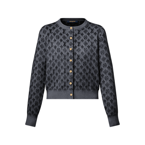 ブラッシュド モノグラムカーディガン ウィメンズ ウェア(洋服) (製品ズーム)