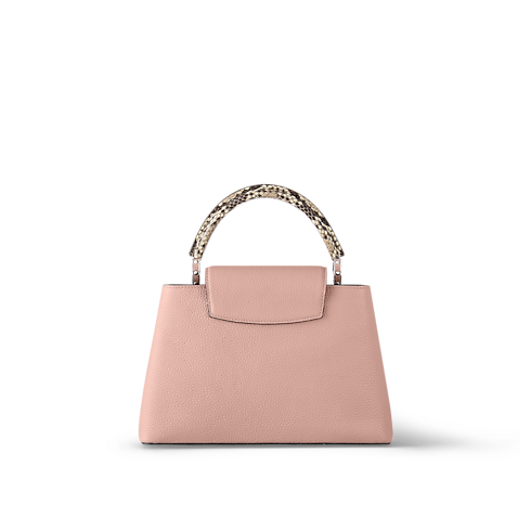 カプシーヌ MM パイソン ウィメンズ バッグ (製品ズーム)