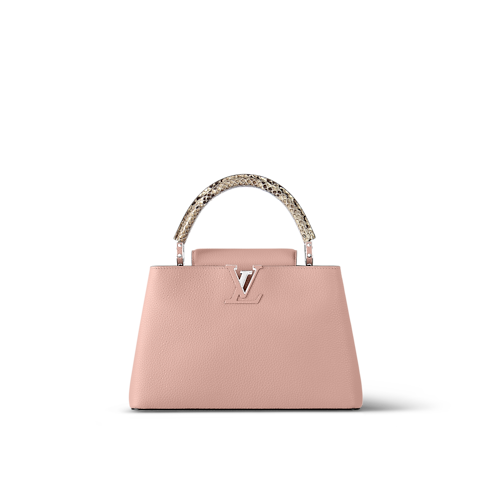 カプシーヌ MM パイソン ウィメンズ バッグ (製品ズーム)