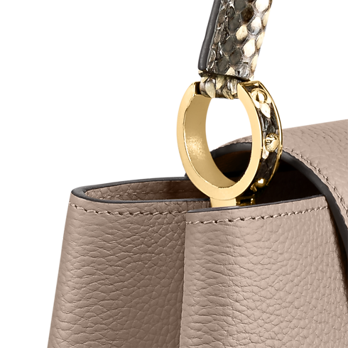 カプシーヌ MM パイソン ウィメンズ バッグ (製品ズーム)