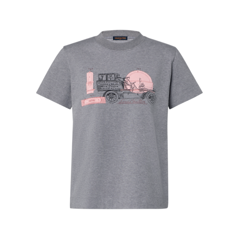 カープリントTシャツ ウィメンズ ウェア(洋服) (製品ズーム)