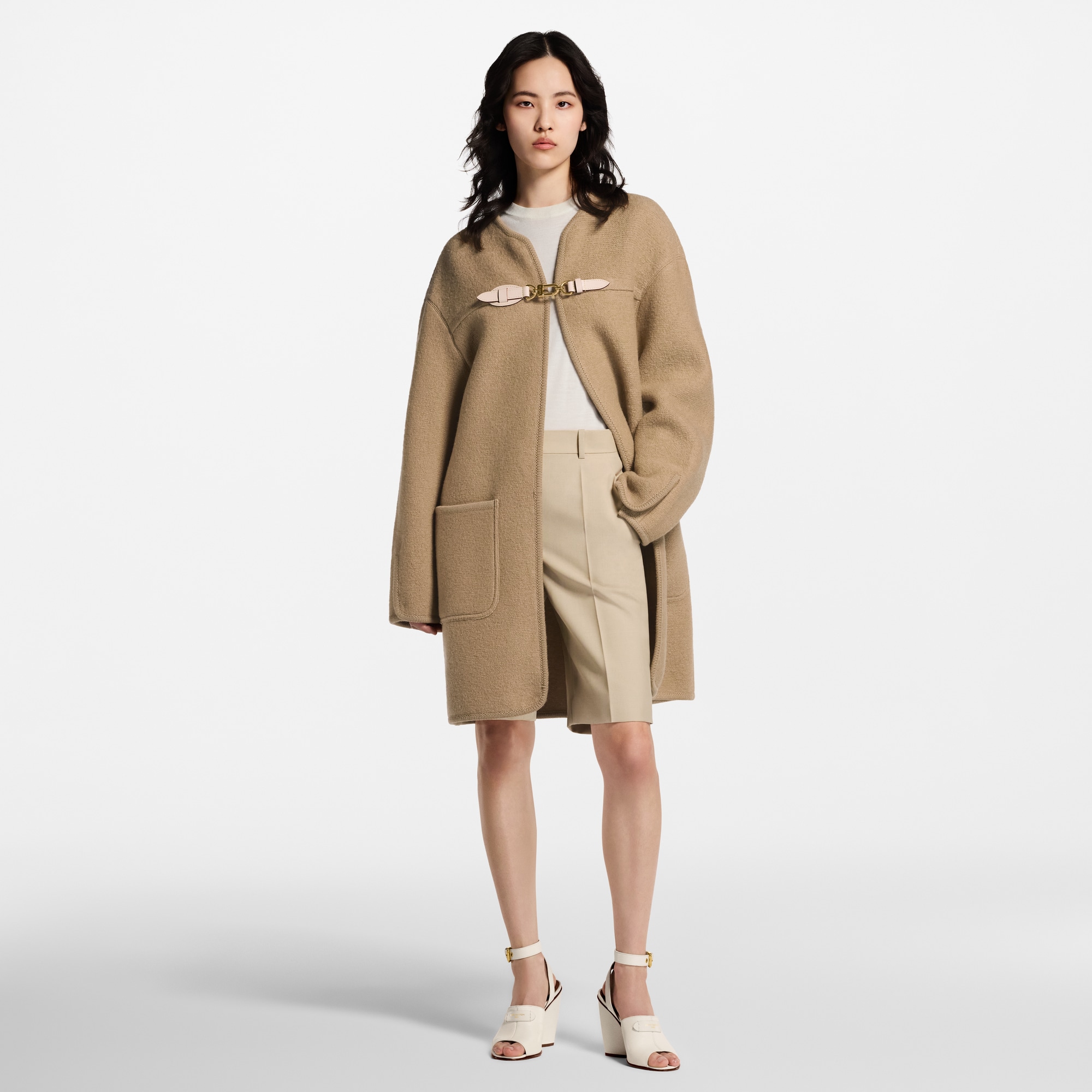 カラビナ クリップ ボクシーコート  ウィメンズ ウェア(洋服) (製品ズーム)