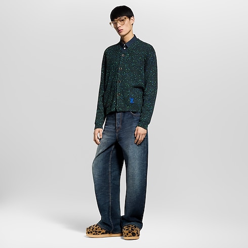 カシミヤ カーディガン メンズ ウェア(洋服) (製品ズーム)