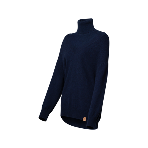 カシミヤ ダブルネックプルオーバー ウィメンズ ウェア(洋服) (製品ズーム)