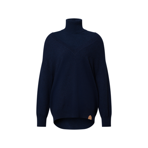 カシミヤ ダブルネックプルオーバー ウィメンズ ウェア(洋服) (製品ズーム)