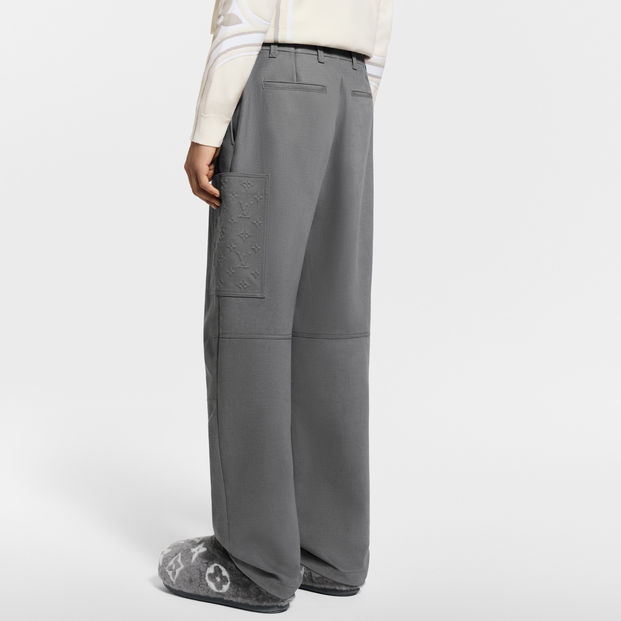 カシミヤミックス カーゴパンツ  メンズ ウェア(洋服) (製品ズーム)