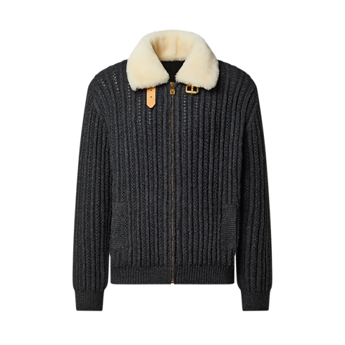 カシミヤウール ブルゾン メンズ ウェア(洋服) (製品ズーム)