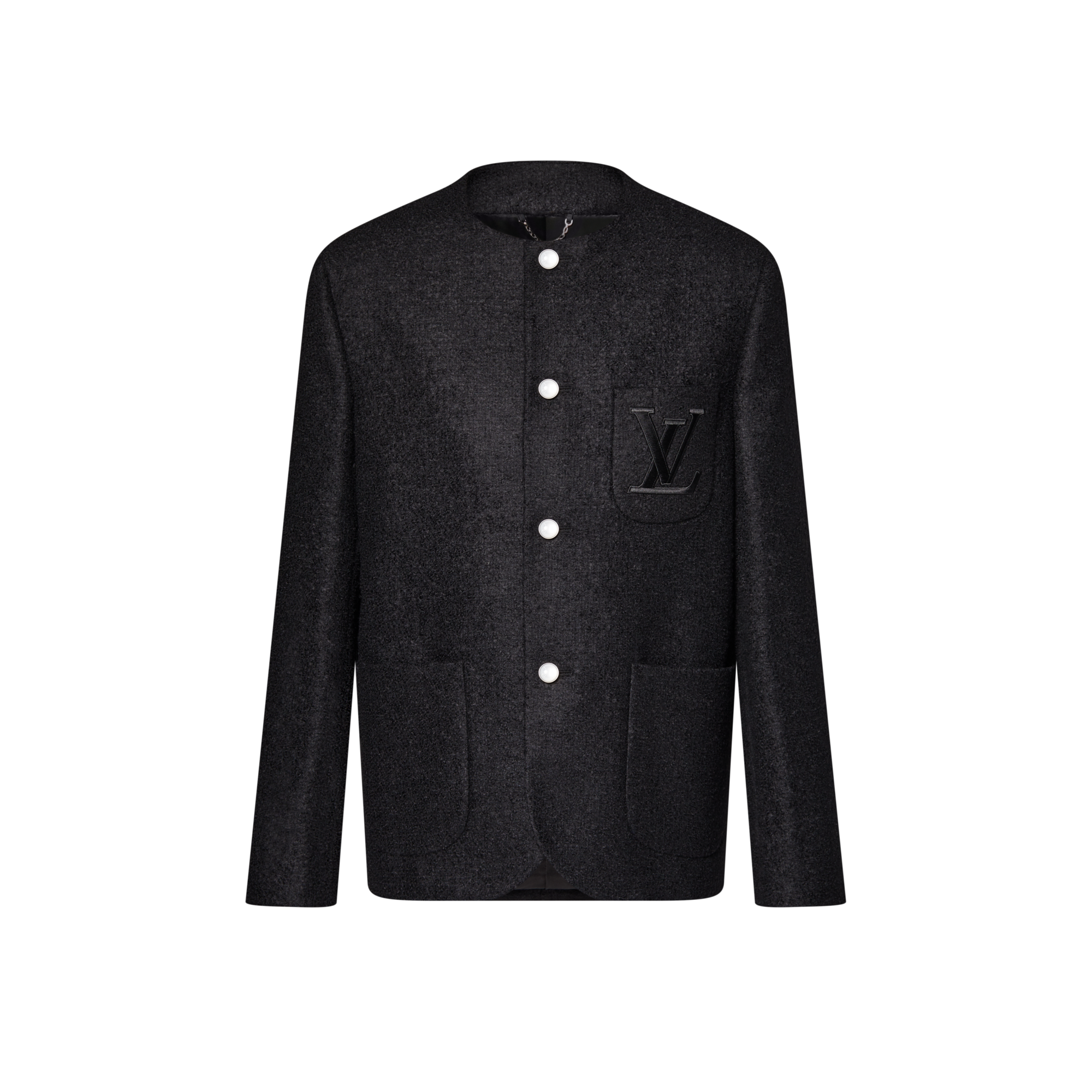 シック ノーカラージャケット  メンズ ウェア(洋服) (製品ズーム)