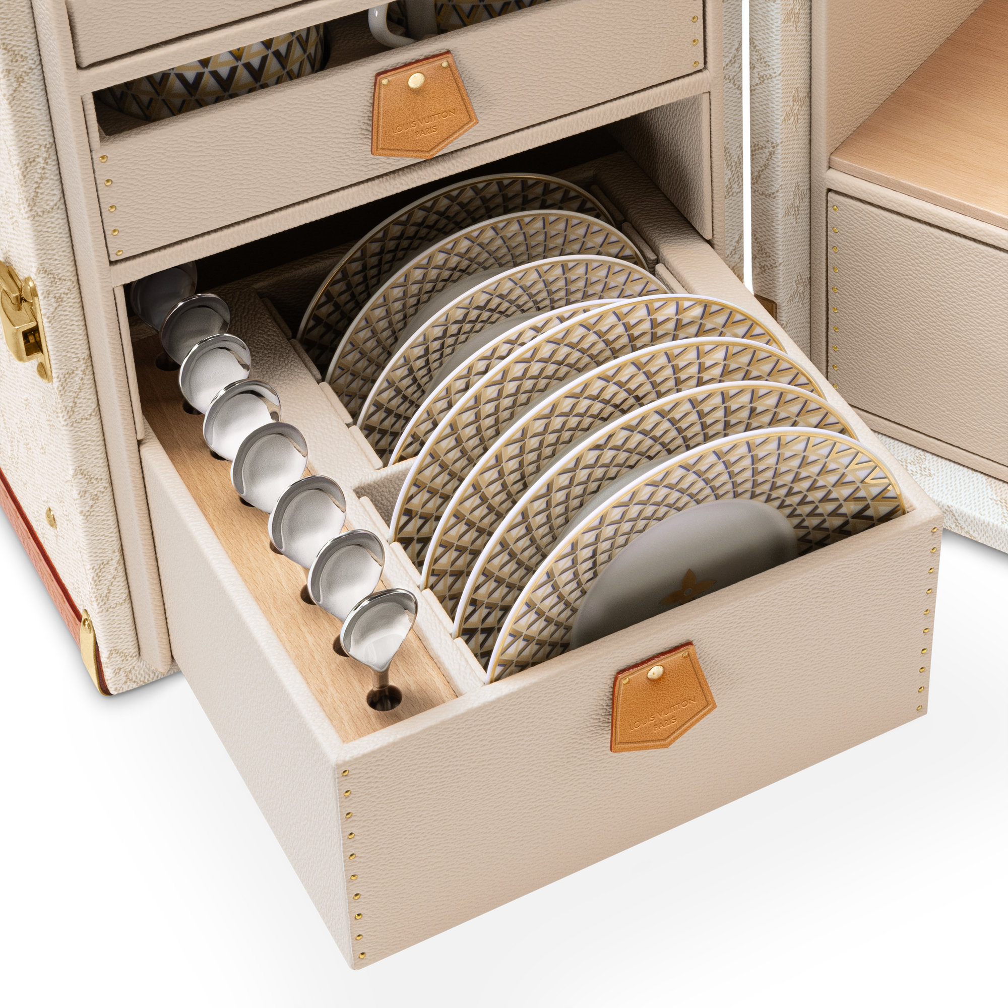 コーヒー･トランク モノグラム･ヘリテージ トランク、トラベル & ホーム トランク & ボックス (製品ズーム)