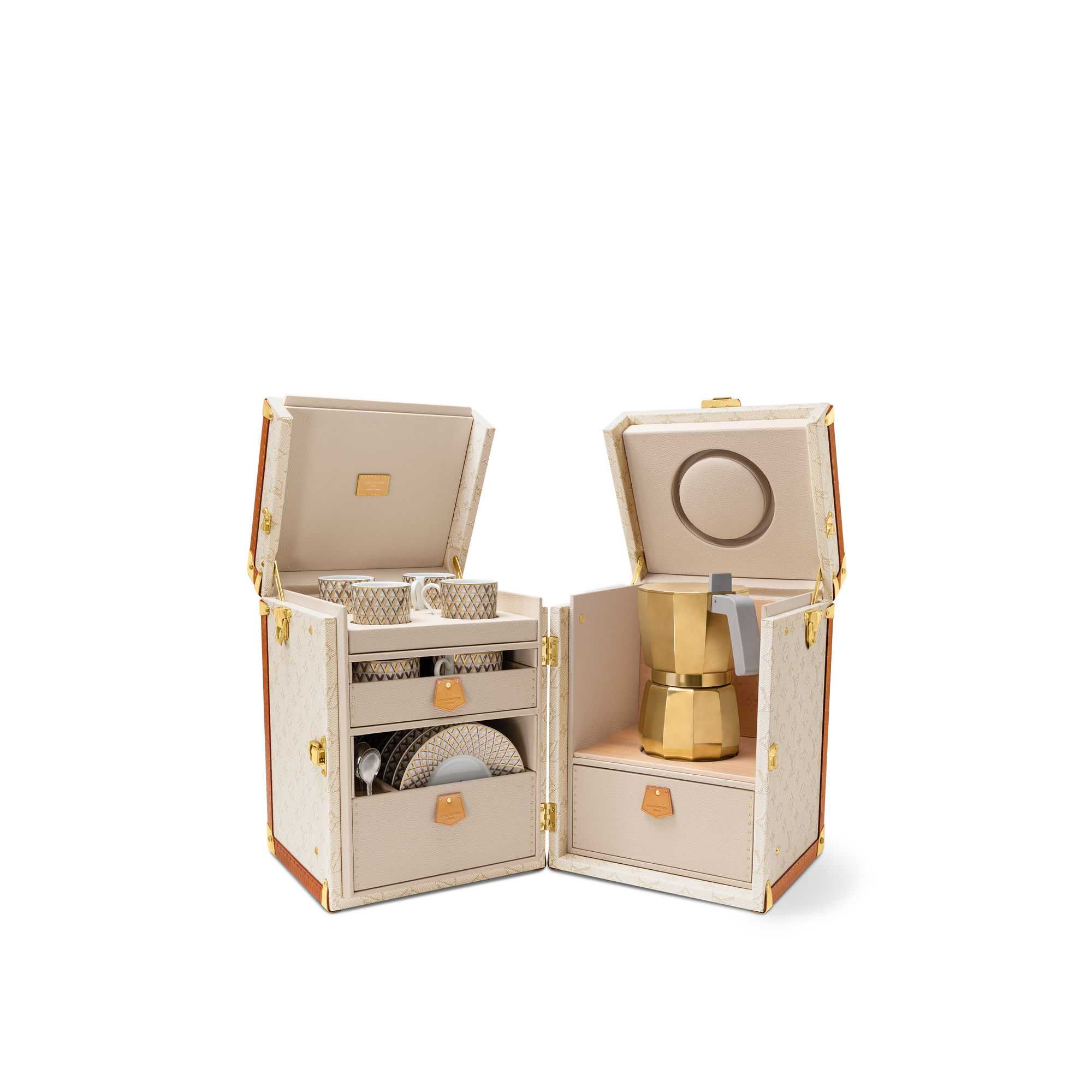 コーヒー･トランク モノグラム･ヘリテージ トランク、トラベル & ホーム トランク & ボックス (製品ズーム)