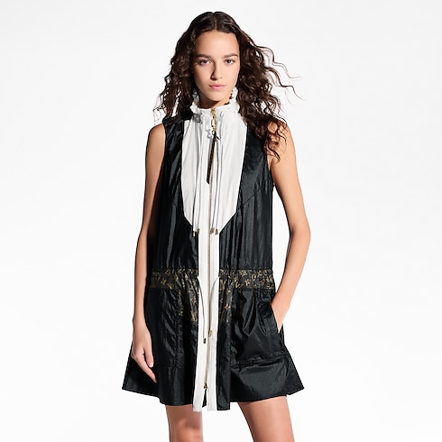 カラーブロック ドローストリングドレス ウィメンズ ウェア(洋服) (製品ズーム)