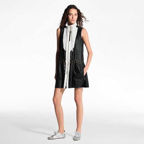 カラーブロック ドローストリングドレス ウィメンズ ウェア(洋服) (製品ズーム)