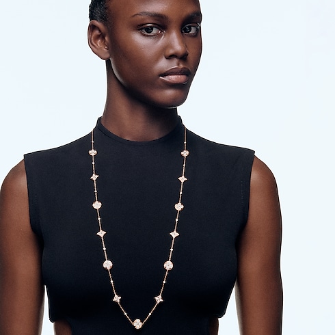 ロングネックレス ブロッサム BB(ピンクゴールド×ダイヤモンド) ジュエリー ジュエリー カテゴリー (製品ズーム)