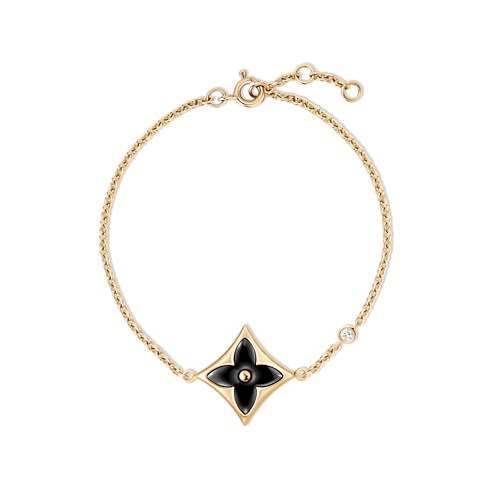 ブレスレット スター ブロッサム BB(イエローゴールド×オニキス×ダイヤモンド) ジュエリー ジュエリー カテゴリー (製品ズーム)