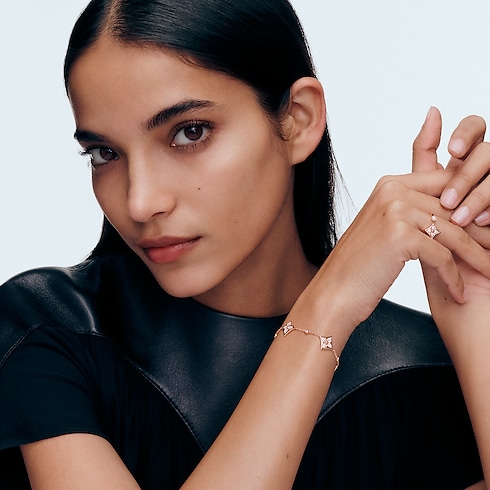 ブレスレット 4モチーフ スター ブロッサム BB (ピンクゴールド×ダイヤモンド) ジュエリー ジュエリー カテゴリー (製品ズーム)