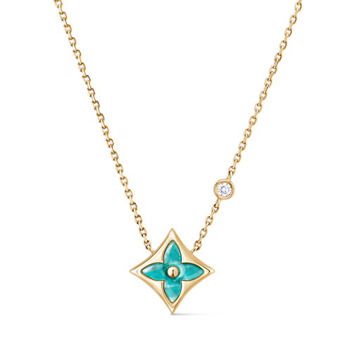 ペンダント カラー ブロッサム BB (イエローゴールド×ソーダライト×ダイヤモンド) ジュエリー ジュエリー カテゴリー