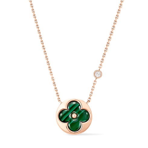 ペンダント サン ブロッサム BB (ピンクゴールド×マラカイト×ダイヤモンド) ジュエリー ジュエリー カテゴリー (製品ズーム)