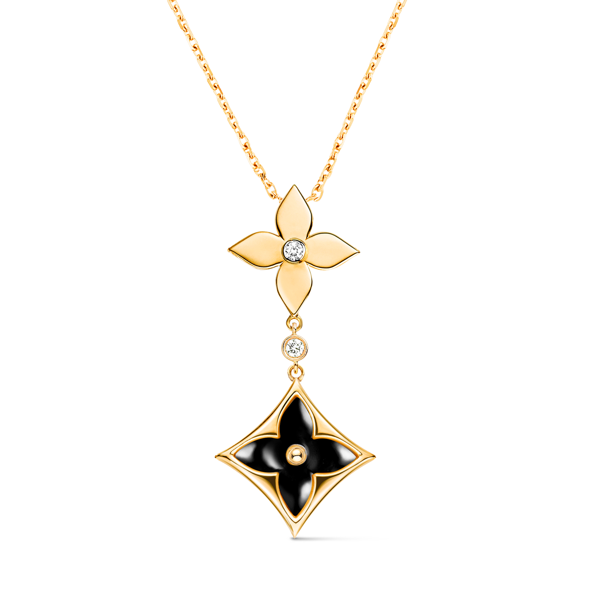 ペンダント スター ブロッサム (イエローゴールド×ダイヤモンド  