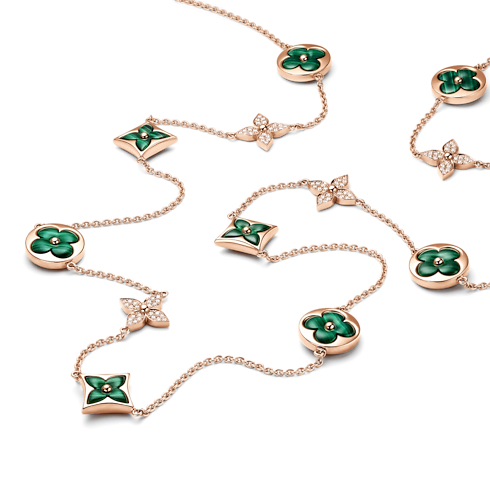 ソートワール カラー ブロッサム 13 モチーフ (ピンクゴールド×マラカイト×ダイヤモンド) ジュエリー ジュエリー カテゴリー (製品ズーム)