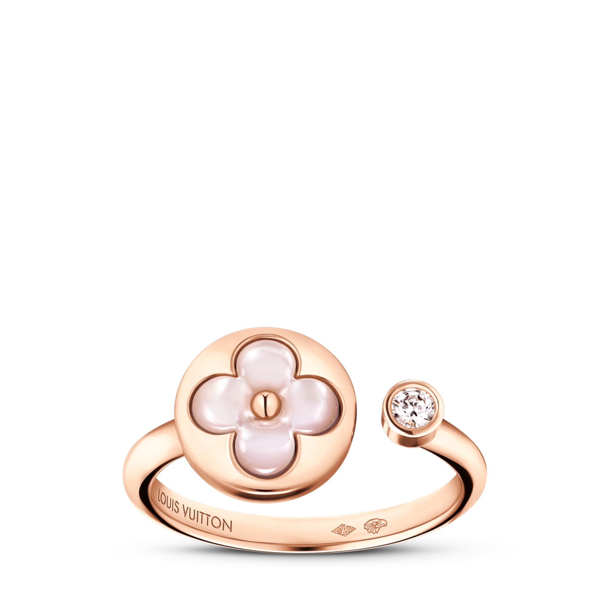 リング カラー サン ミニ ブロッサム (ピンクゴールド×ピンク マザー･オブ･パール×ダイヤモンド)  ジュエリー ジュエリー カテゴリー (製品ズーム)