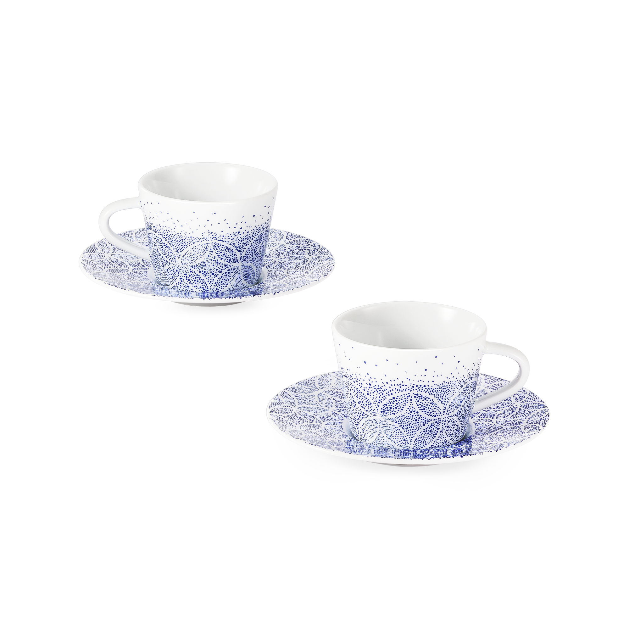 Constellation Set of 2 Coffee Cups and Saucers  トランク、トラベル & ホーム ホーム & テーブルウェア (製品ズーム)