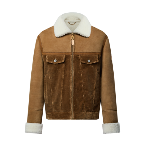 コーデュロイ&シアリングミックストラッカー メンズ ウェア(洋服) (製品ズーム)