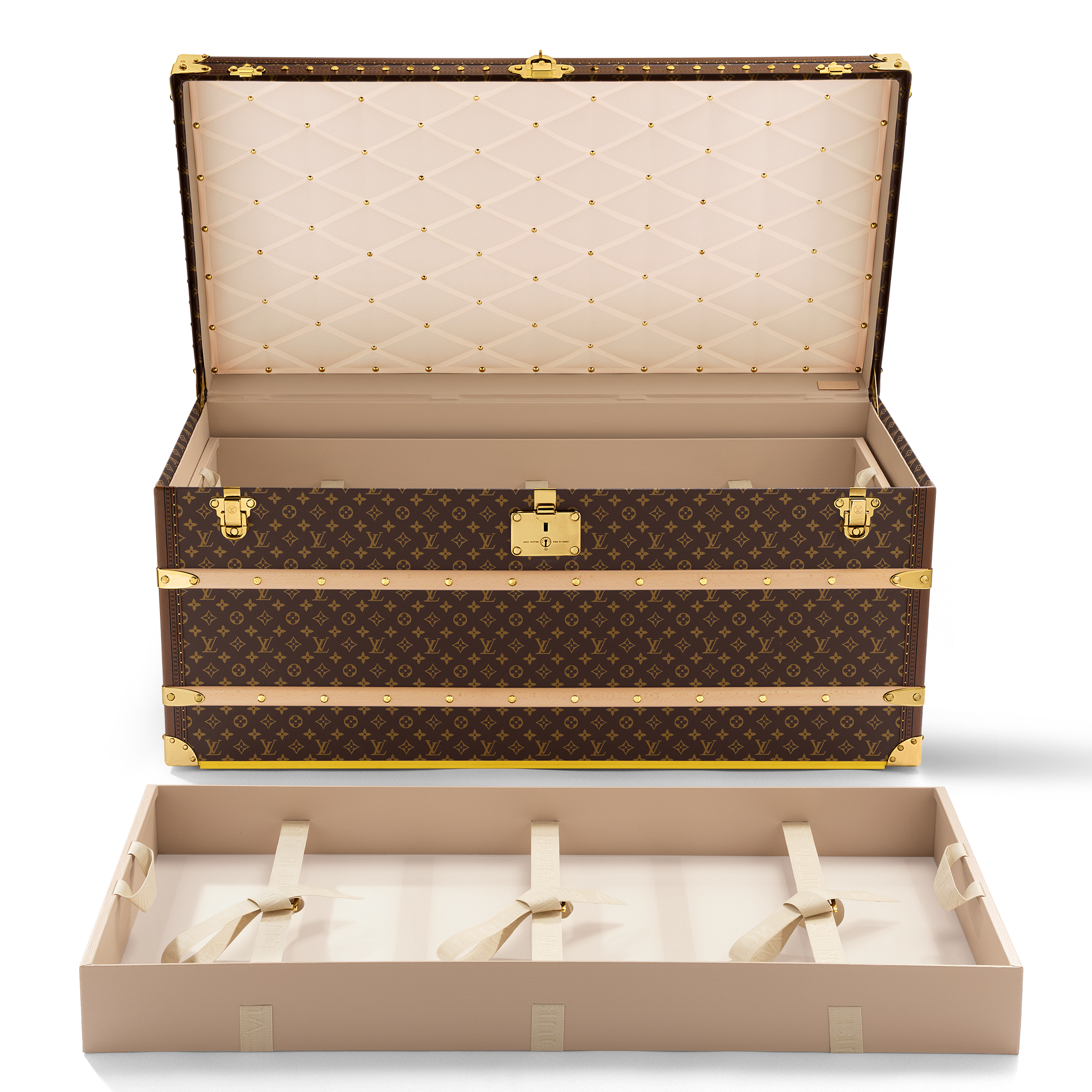 マル･クリエ 2つのトレー付き モノグラム Les Extraordinaires(レ･ゼクストラオーディネル) パーソナライゼーション (製品ズーム)
