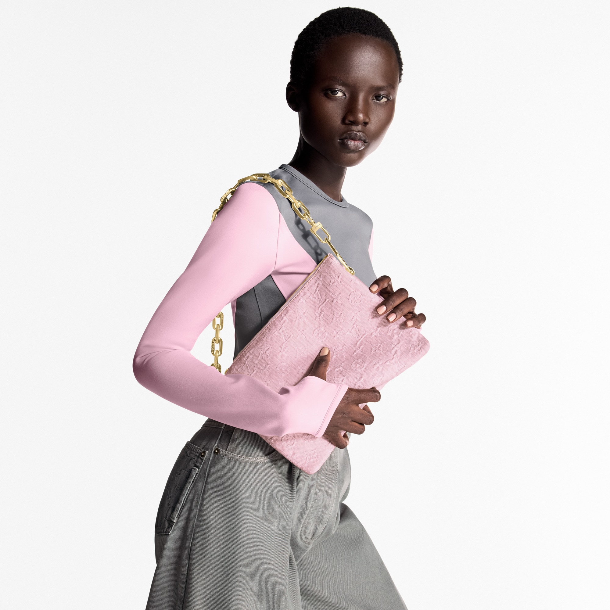 クッサン PM モノグラム･デニム バッグ･財布･小物 ウィメンズ･バッグ (製品ズーム)