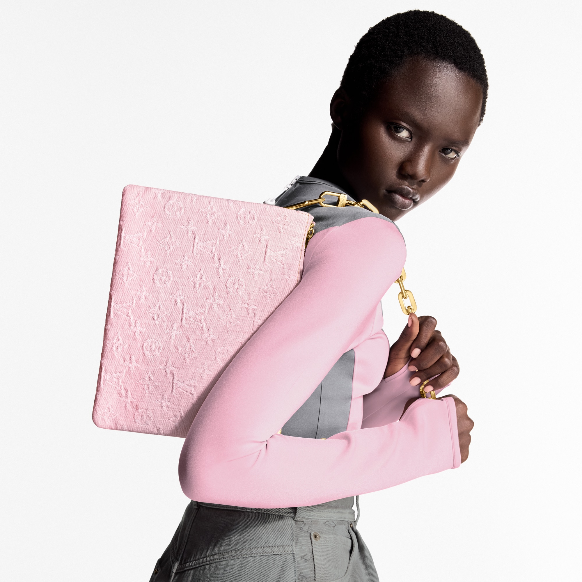 クッサン PM モノグラム･デニム バッグ･財布･小物 ウィメンズ･バッグ (製品ズーム)