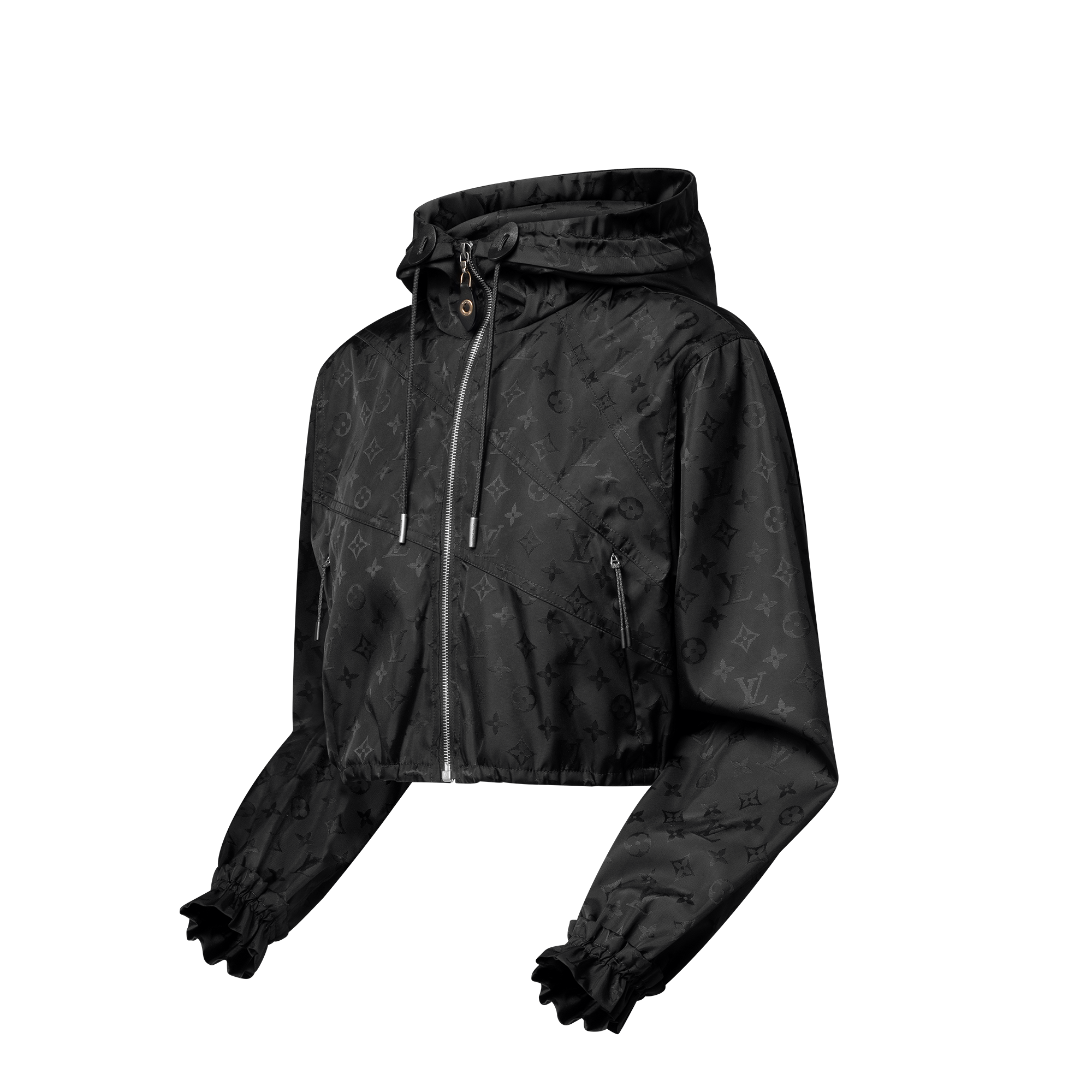 クロップド モノグラム ウインドブレーカー  ウィメンズ ウェア(洋服) (製品ズーム)