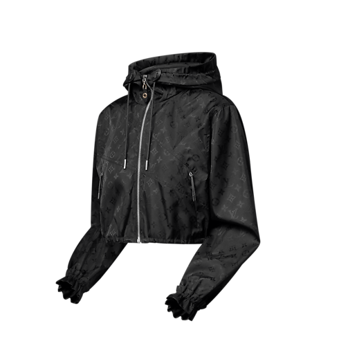 クロップド モノグラム ウインドブレーカー ウィメンズ ウェア(洋服) (製品ズーム)