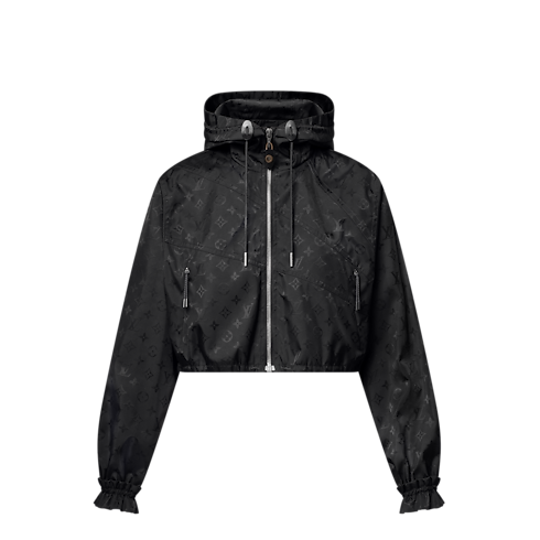 クロップド モノグラム ウインドブレーカー ウィメンズ ウェア(洋服) (製品ズーム)