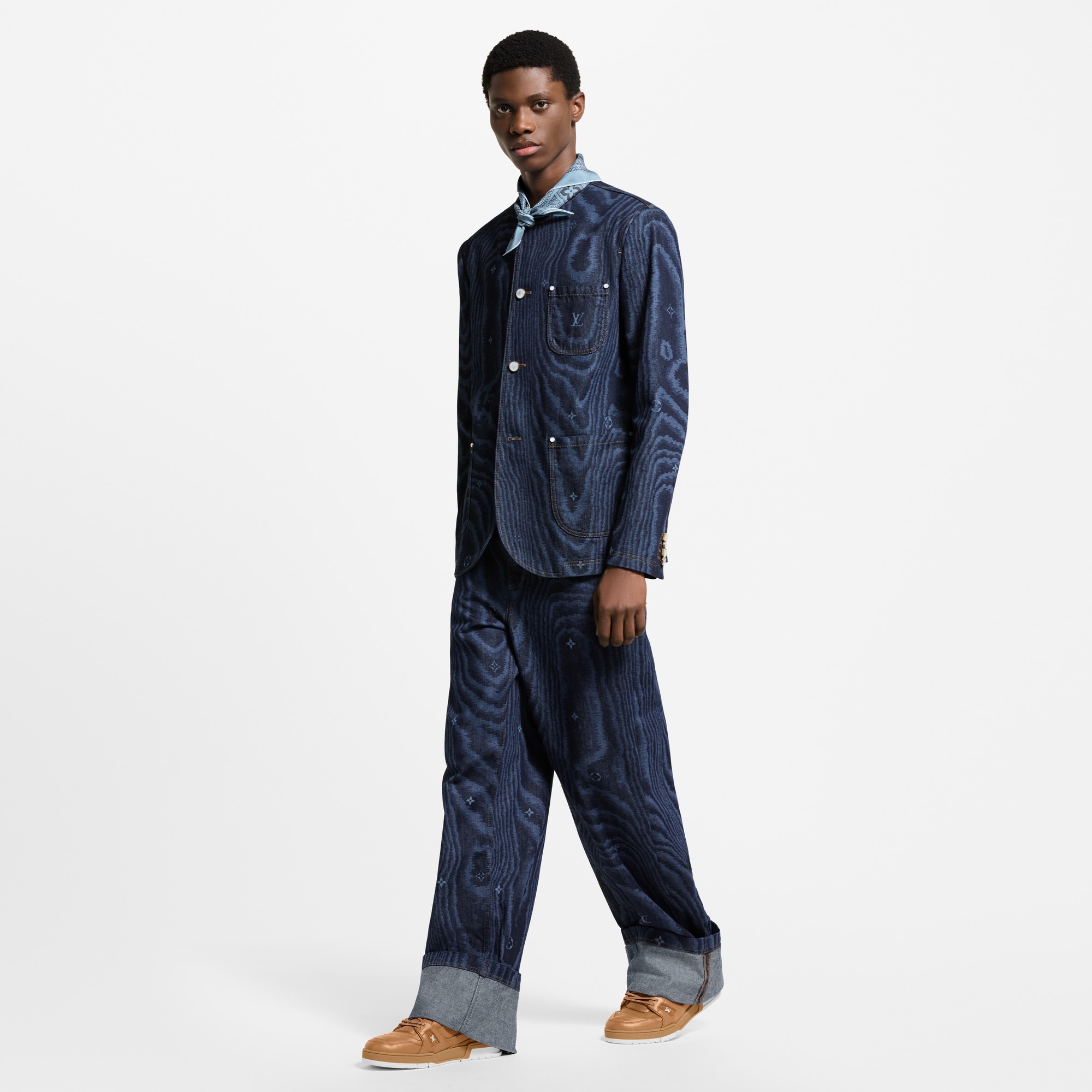 カフ デニムスケートパンツ  メンズ ウェア(洋服) (製品ズーム)