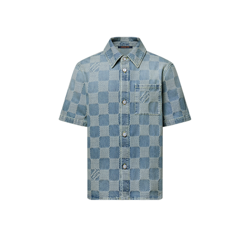 ダミエ3D ライトデニムショーツ メンズ ウェア(洋服)