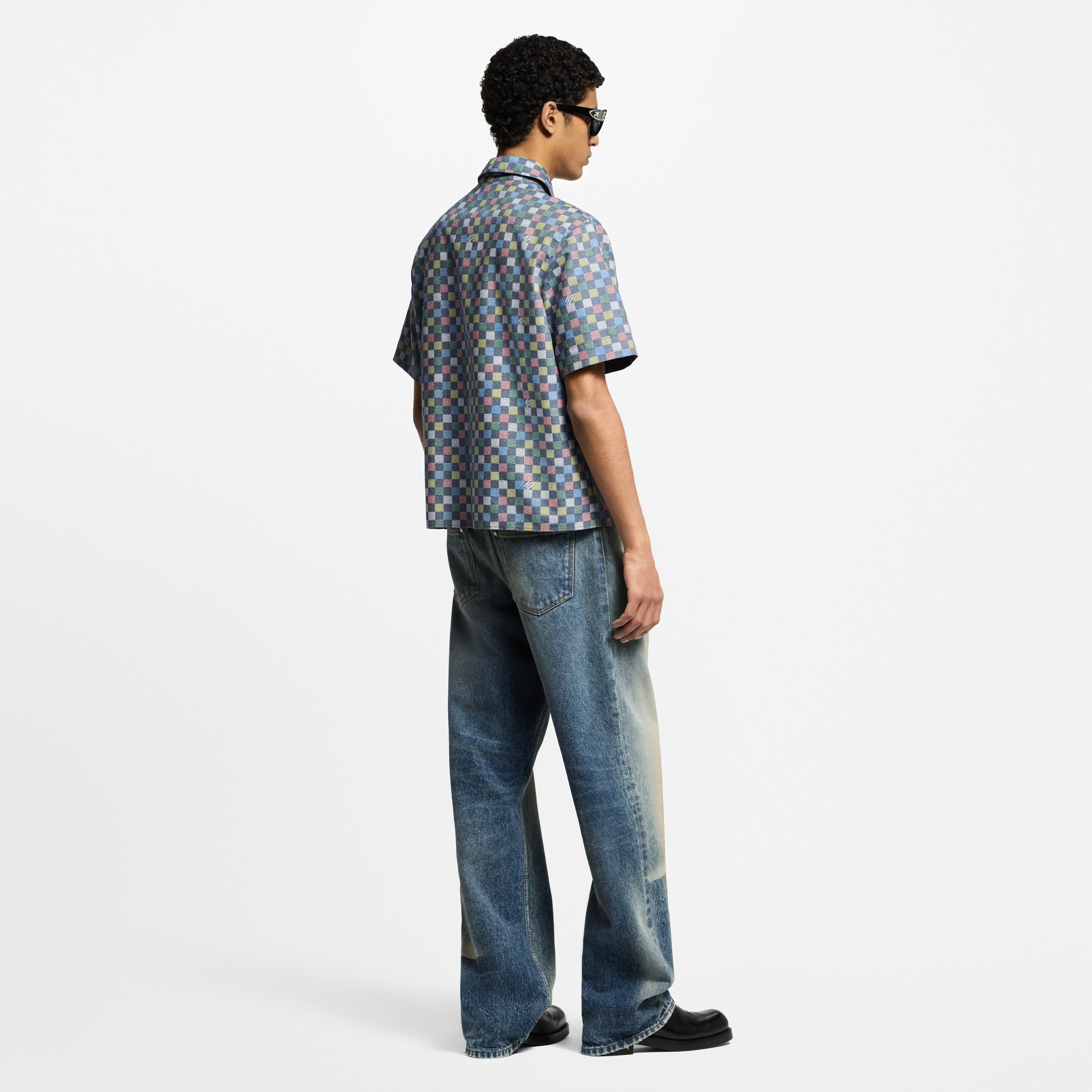 ダミエシャンブレー ショートスリーブシャツ  メンズ プレタポルテ(洋服) (製品ズーム)