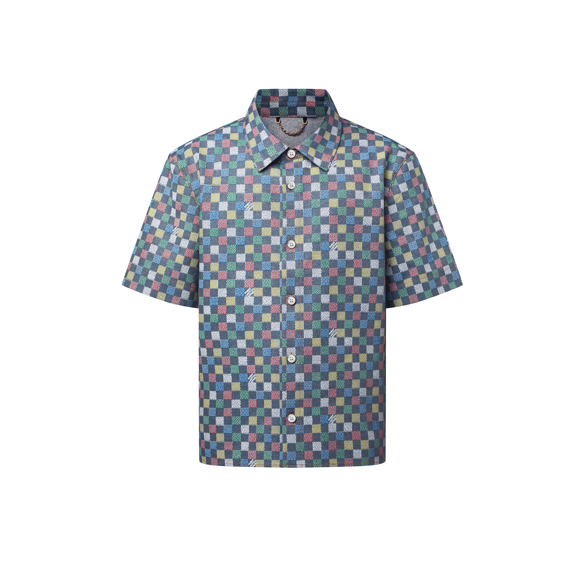 ダミエシャンブレー ショートスリーブシャツ  メンズ プレタポルテ(洋服) (製品ズーム)
