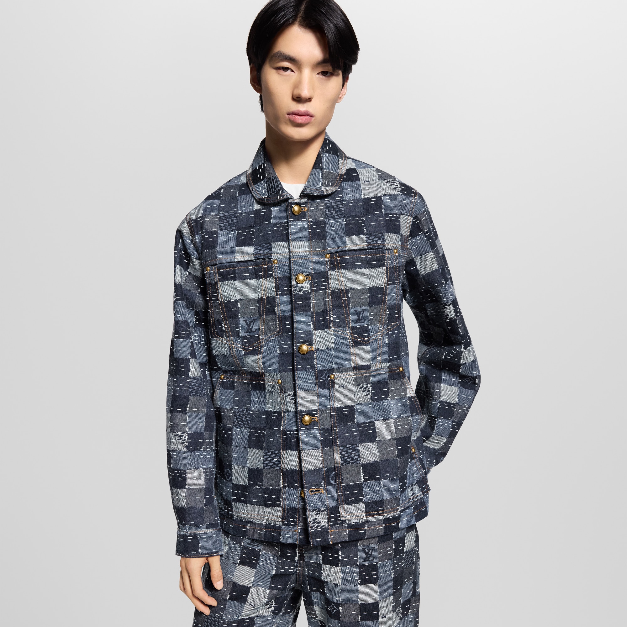 ダミエ デニム ワークウェアブルゾン  メンズ ウェア(洋服) (製品ズーム)