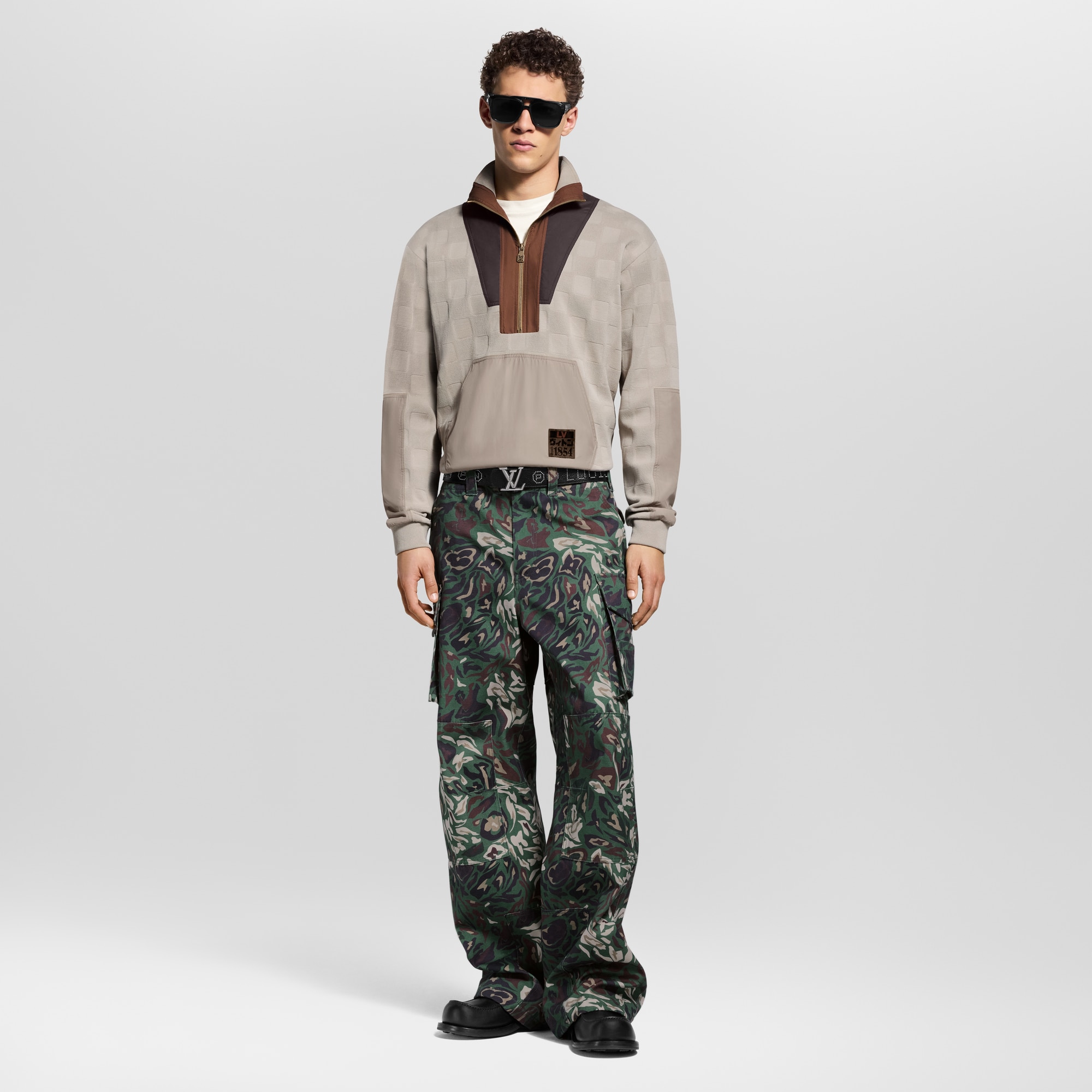 ダミエ ハイブリッド ハーフジップ ワークウェアプルオーバー  メンズ ウェア(洋服) (製品ズーム)