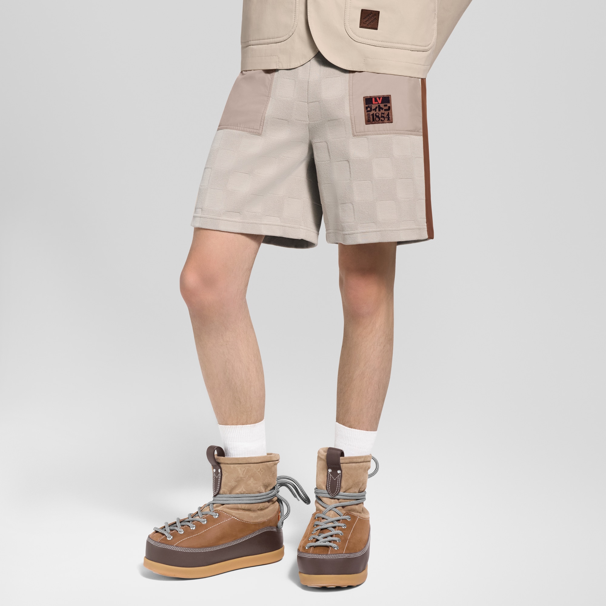 ダミエ ハイブリッド ワークウェアショーツ  メンズ ウェア(洋服) (製品ズーム)