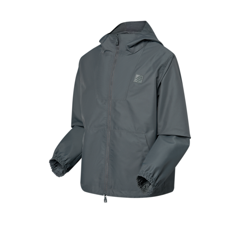 ダミエジャカードリバーシブルナイロンウインドブレーカー メンズ ウェア(洋服) (製品ズーム)