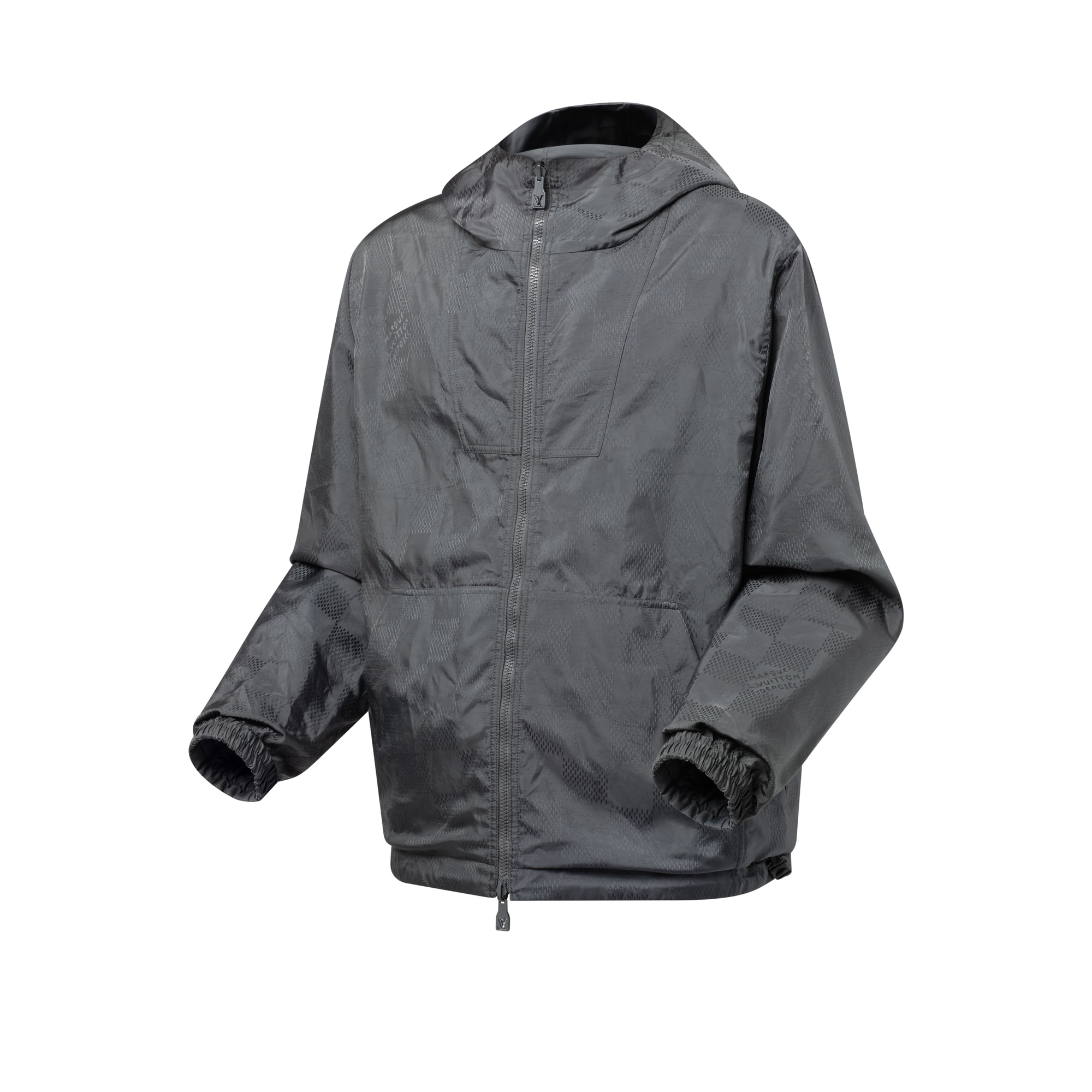 ダミエジャカードリバーシブルナイロンウインドブレーカー  メンズ ウェア(洋服) (製品ズーム)