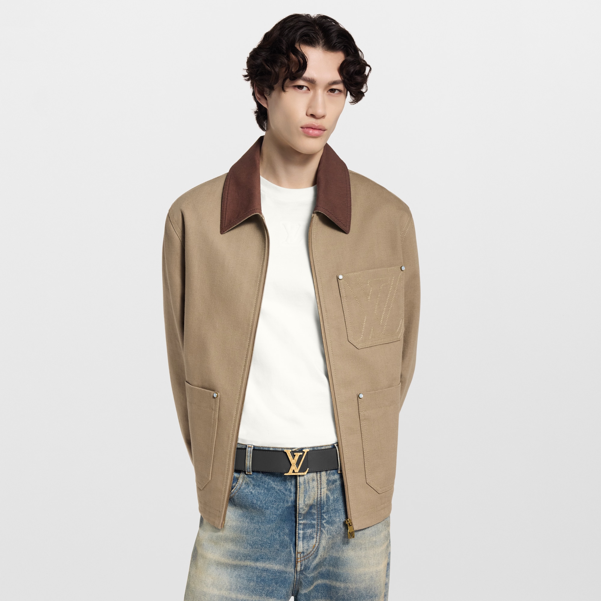 ベルト･LV ダミエ 40MM リバーシブル その他のレザー メンズ アクセサリー (製品ズーム)