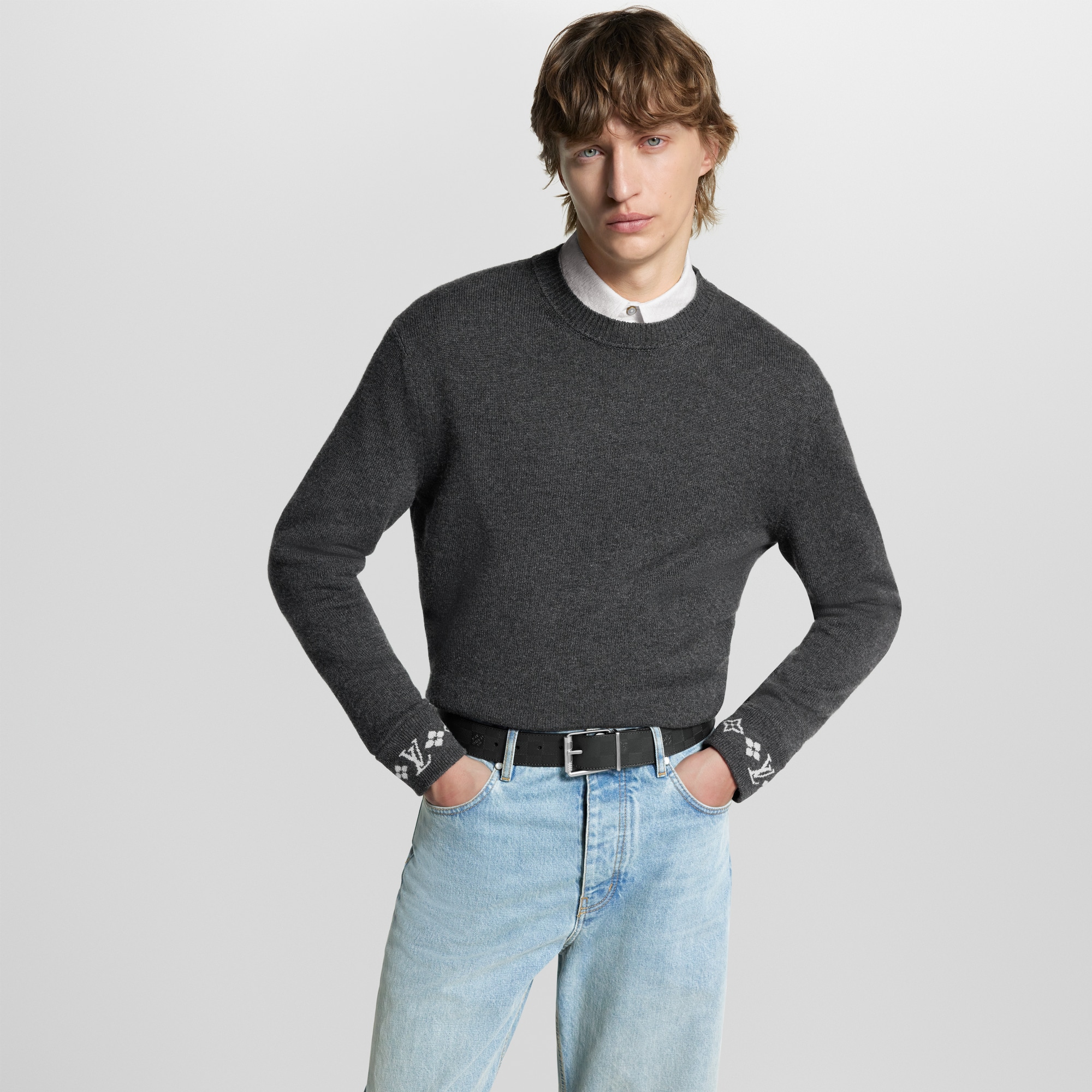 ベルト･ダミエプリント 40MM  ダミエ・アンフィニ メンズ アクセサリー (製品ズーム)