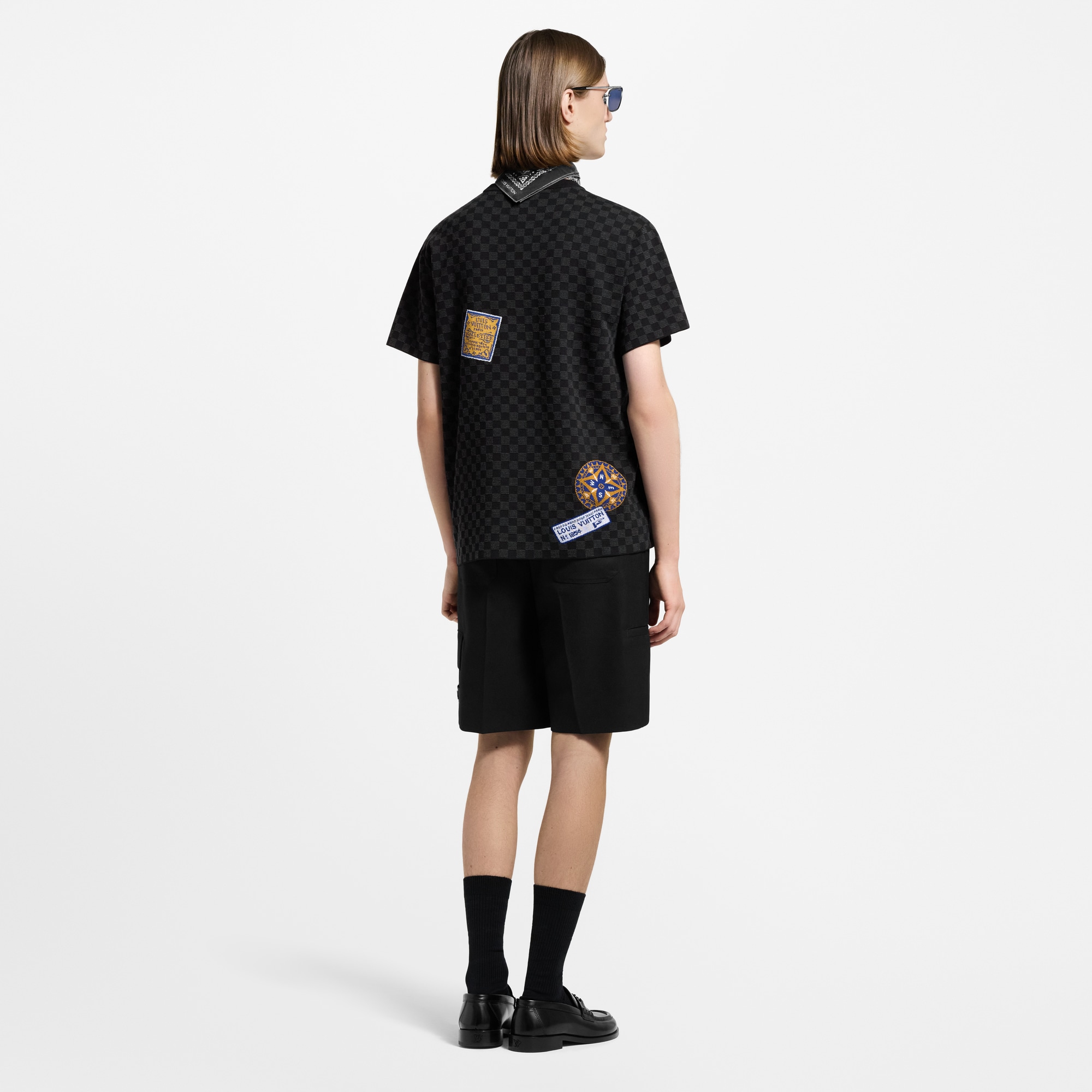 ダミエ ショートスリーブ シグネチャークルーネック  メンズ ウェア(洋服) (製品ズーム)